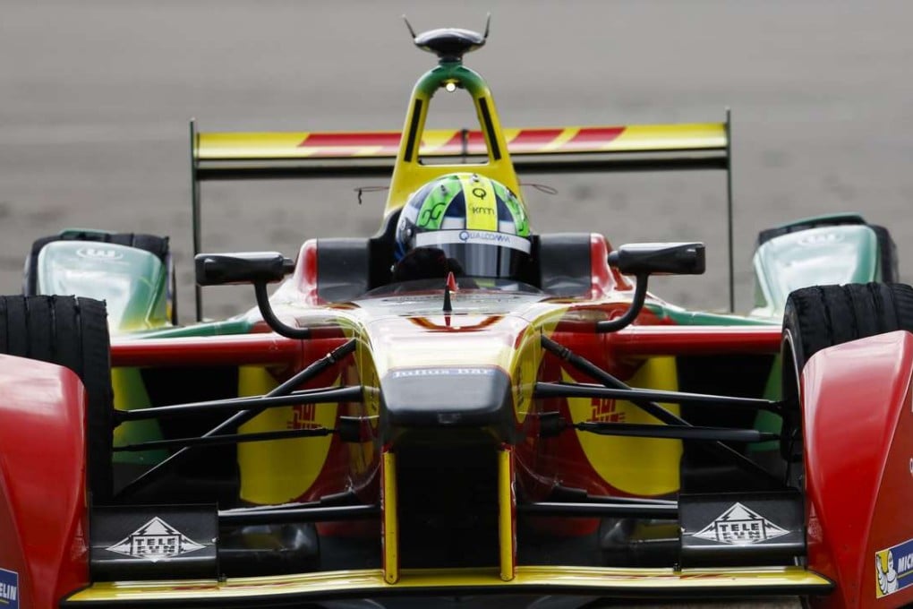 Cars like this will be speeding along the track in Central in October. Photo: AP