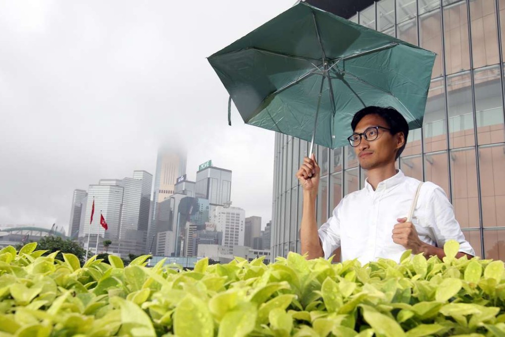 Eddie Chu wants to encourage greater bottom-up democracy. Photo: Dickson Lee