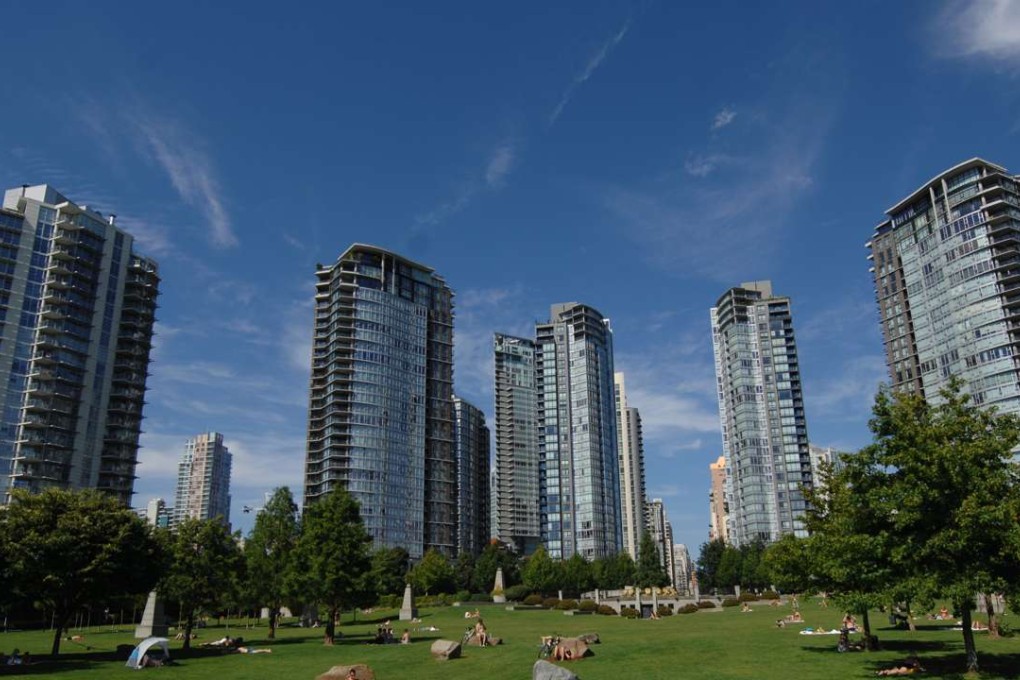 The trendy Yaletown area in Vancouver, Canada. New taxes triggered a transaction slump in the city in August but did not have a comparable effect on prices. Photo: Xinhua