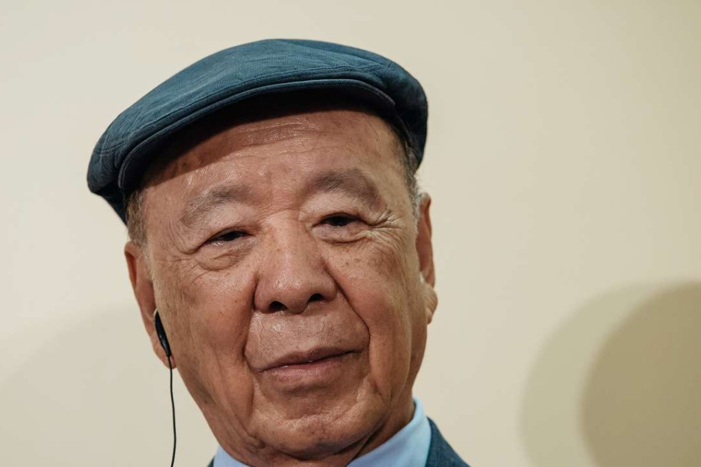 Billionaire Lui Che Woo, chairman and founder of Galaxy Entertainment Group Ltd., attends a news conference in Hong Kong, China. Photo: Bloomberg
