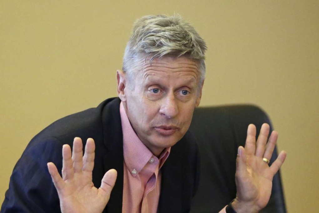 Libertarian presidential candidate Gary Johnson may have made the gaffe of the campaign. Photo: AP