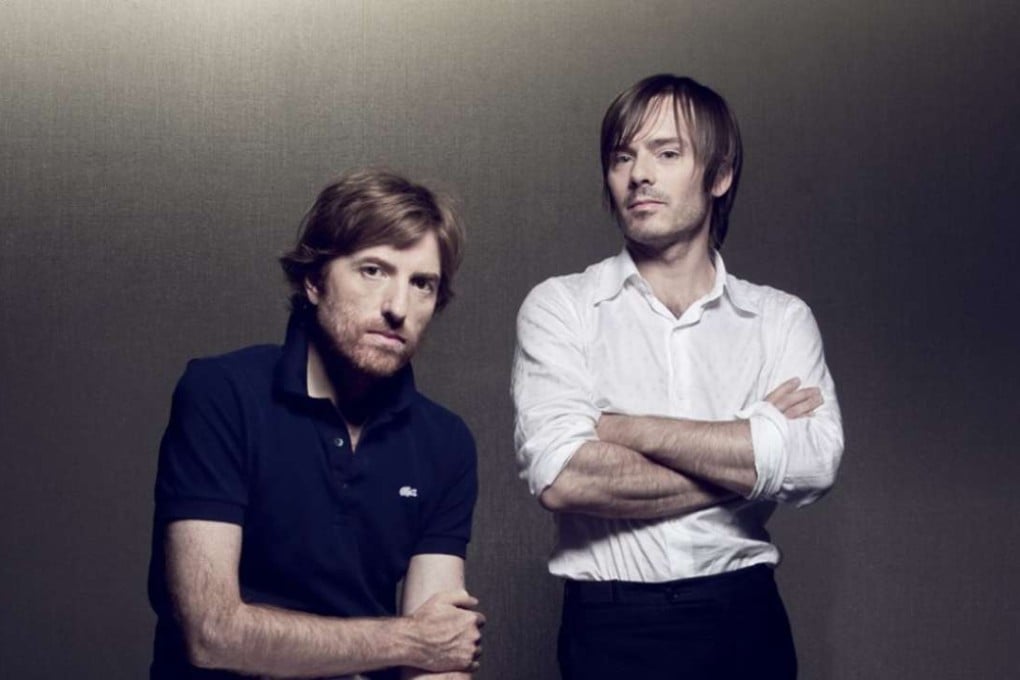 Nicolas Godin (left) and Jean-Benoit Dunckel of Air.