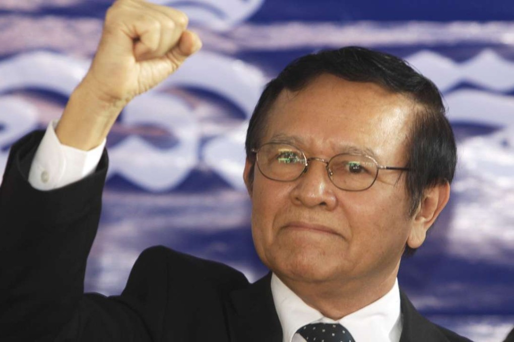 Cambodia’s main opposition Cambodia National Rescue Party Deputy President Kem Sokha. Photo: AP
