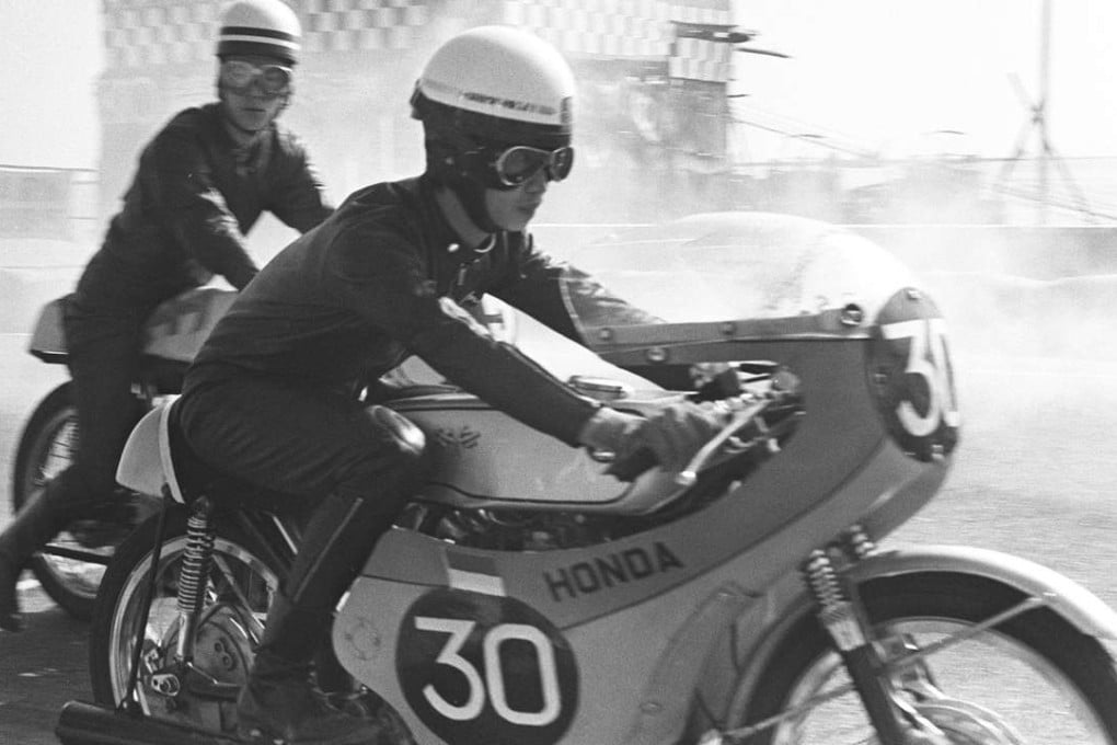 Oil being added during the 1968 Macau Grand Prix. Pictures: SCMP