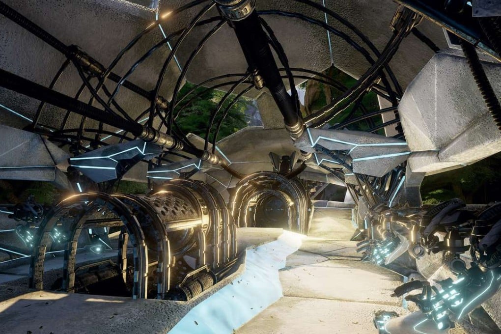 A scene from Obduction.