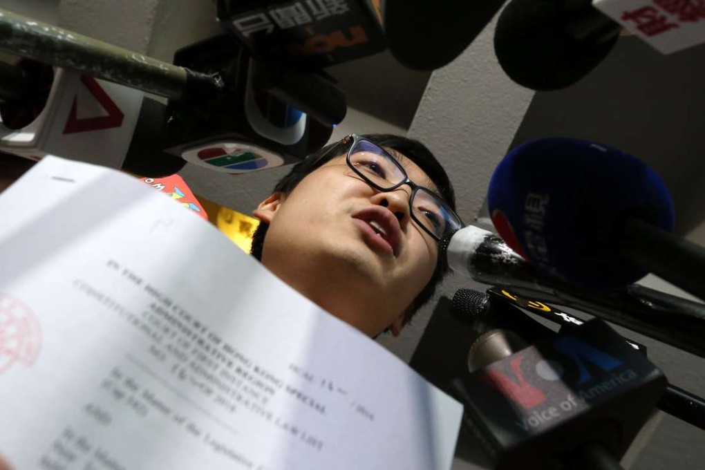 Chan Ho-tin at the High Court in Admiralty. Photo: K. Y. Cheng