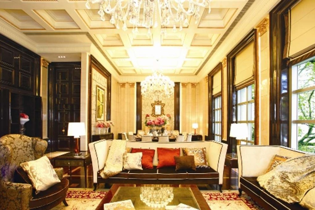 The luxurious clubhouse at the Chantilly building offers residents a change of scenery in comfortable surroundings.