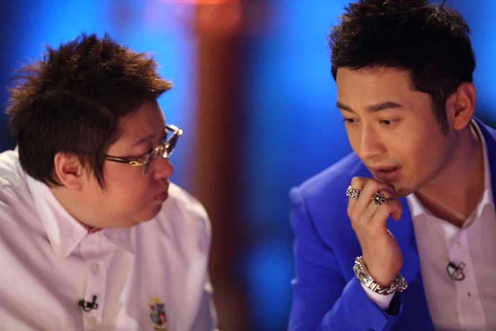 Huang Xiaoming (right), seen here on Chinese Idol, is a popular addition to celebrity reality shows. Photo: SCMP Pictures