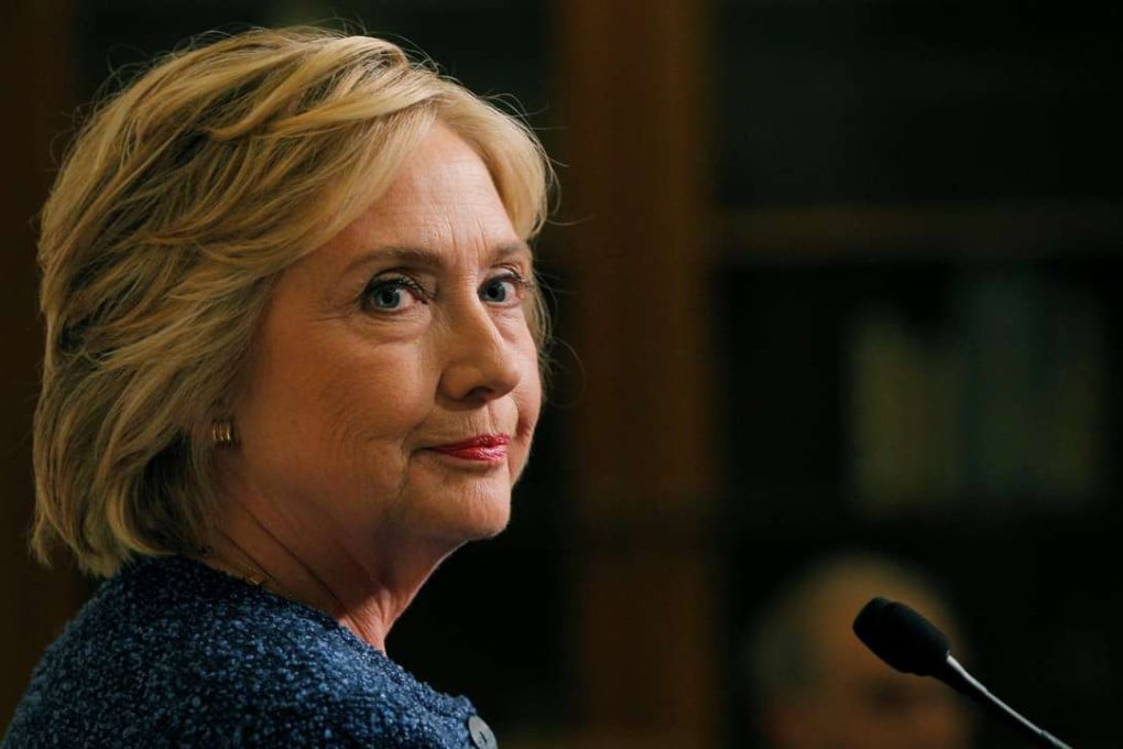 Democratic presidential candidate Hillary Clinton. Photo: Reuters