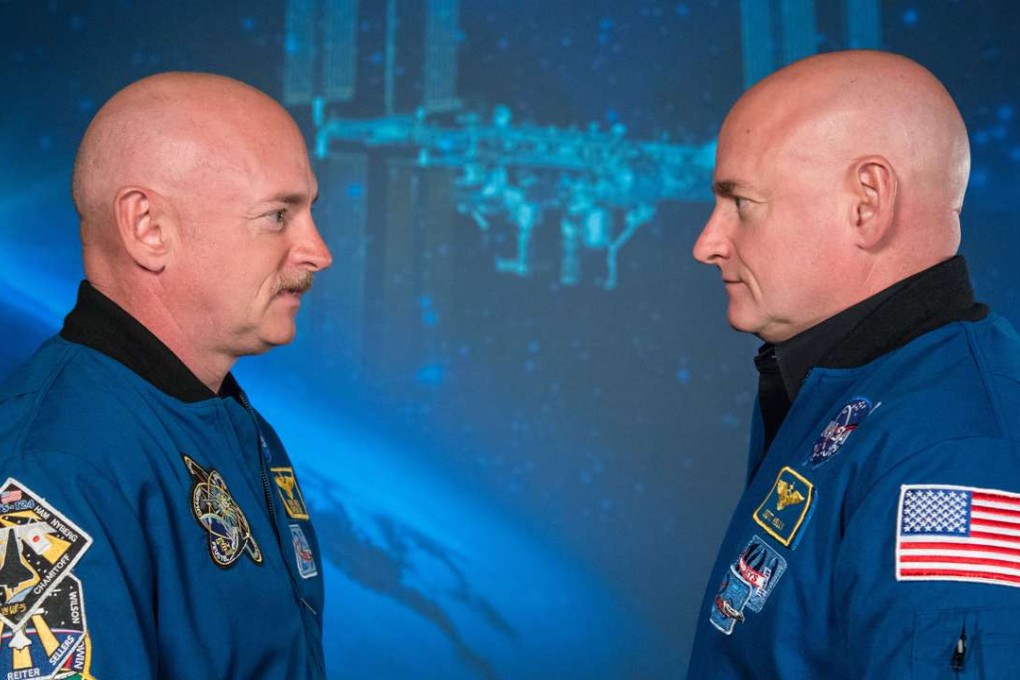 Scott Kelly, left, and his twin brother, Mark Kelly, both former space shuttle astronauts. Photo: Nasa