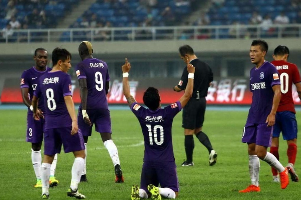 Colombian Freddy Montero was on target for Tianjin TEDA at the weekend, part of a trend of foreign players grabbing the goals in the CSL.