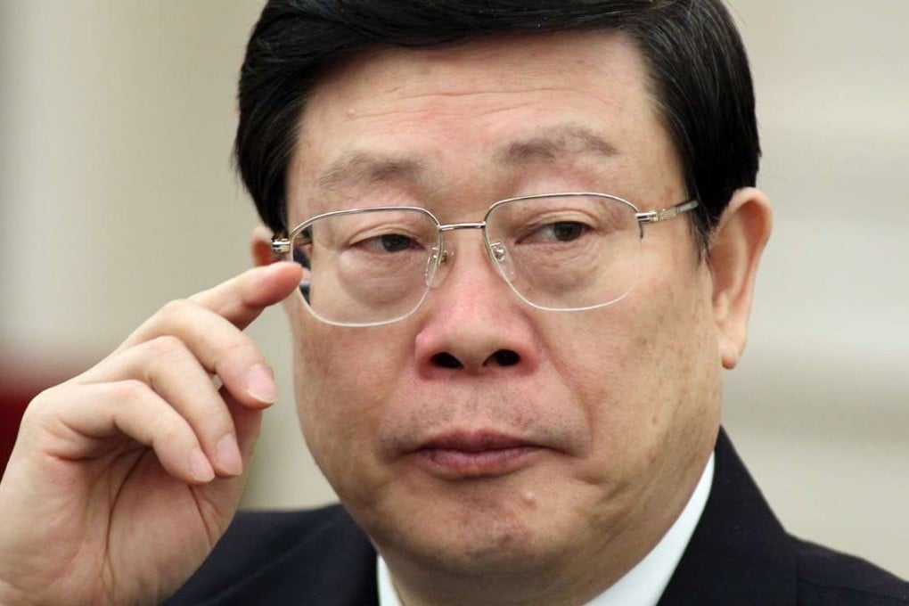 Huang Xingguo, for mayor and acting party secretary of Tianjin, is under investigation. Photo: Simon Song