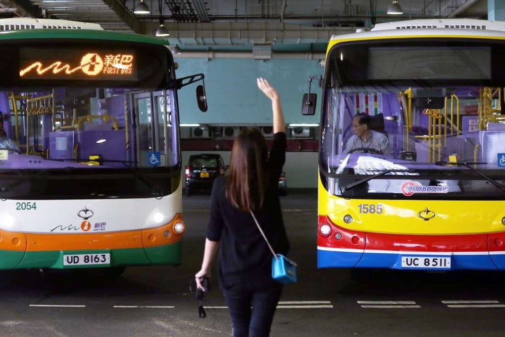 Citybus and New World First Bus jointly purchased the second batch of electric buses. Photo: Jonathan Wong