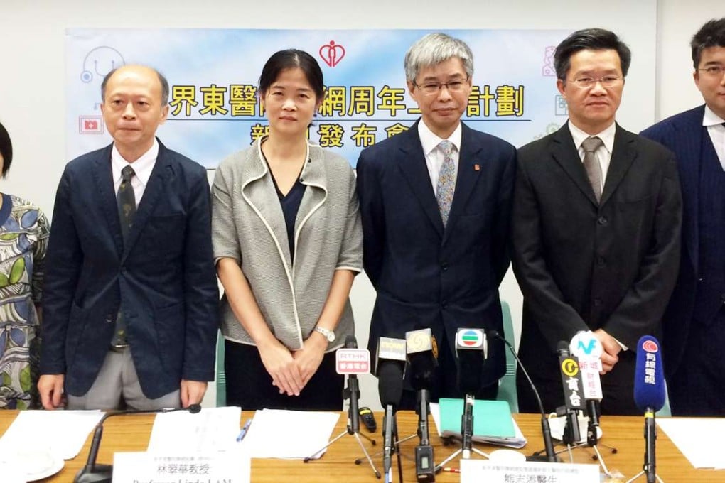 Professor Linda Lam (left of centre) said waiting times should decrease. Photo: Elizabeth Cheung