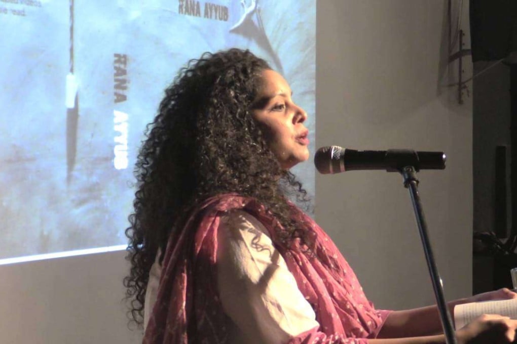 Author Rana Ayyub.