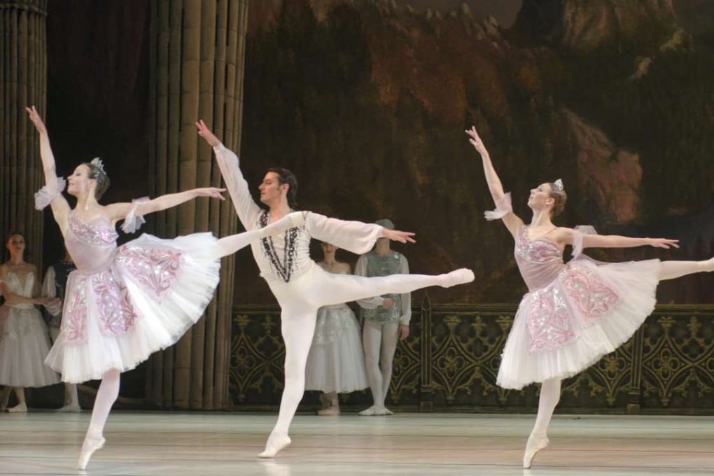 A scene from Swan Lake.