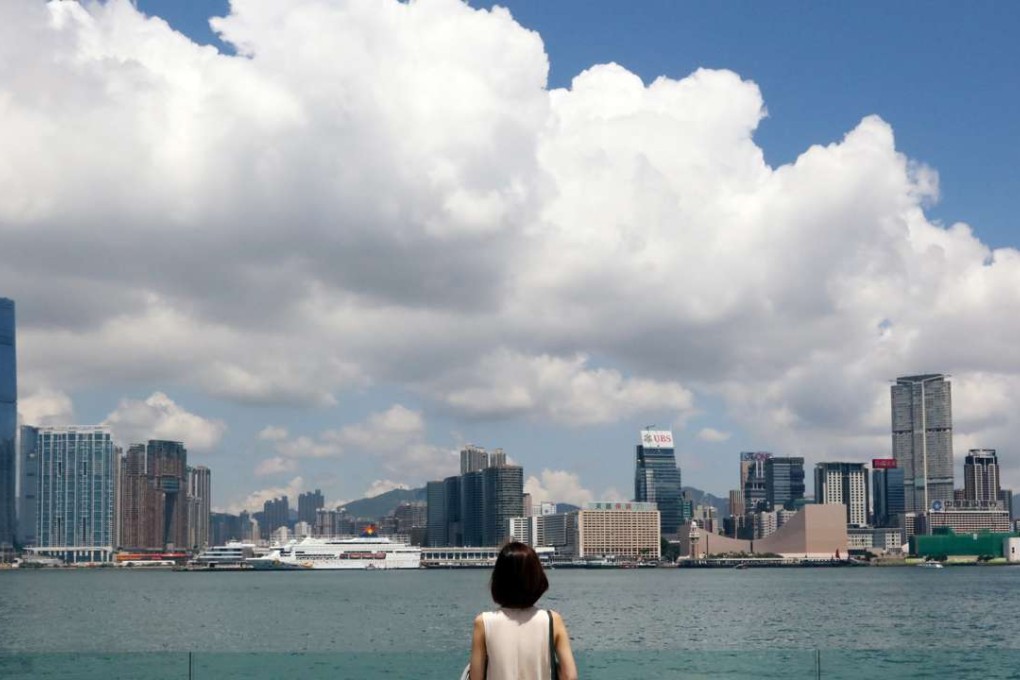 It may be fair skies for now, but Hong Kong looks set to be affected by Meranti. Photo: Felix Wong