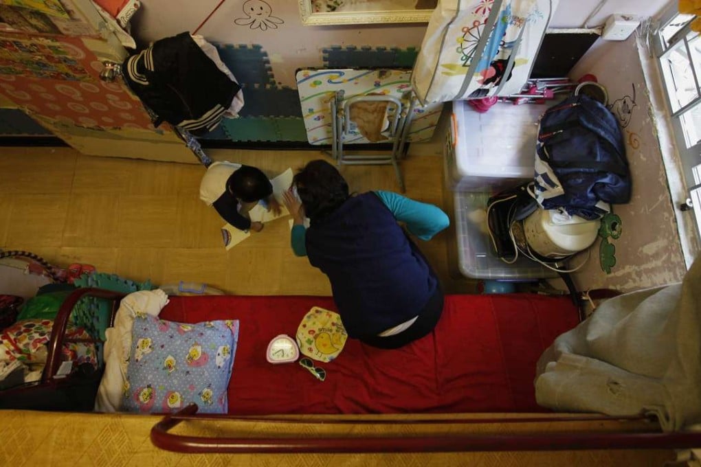 A sub-divided flat in Sham Shui Po. Photo: Reuters.