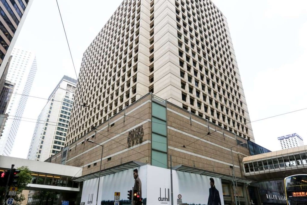 Dunhill makes way for Hermes, as the French designer moves out of The Galleria to its new flagship at The Prince’s Building in 2018, choosing to lease instead of owning space to help it survive Hong Kong’s retail slump. Photo: Jonathan Wong