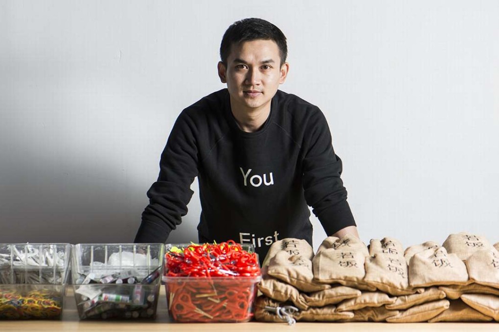 Shao Wei quit his job as a programmer in Hangzhou in 2014 to set up his own meal-substitute brand, Ruffood. Photo: SCMP Pictures