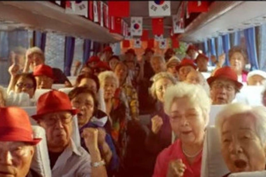 The actors in the teaser chant “protect our home and defend our country”. Photo: SCMP Pictures