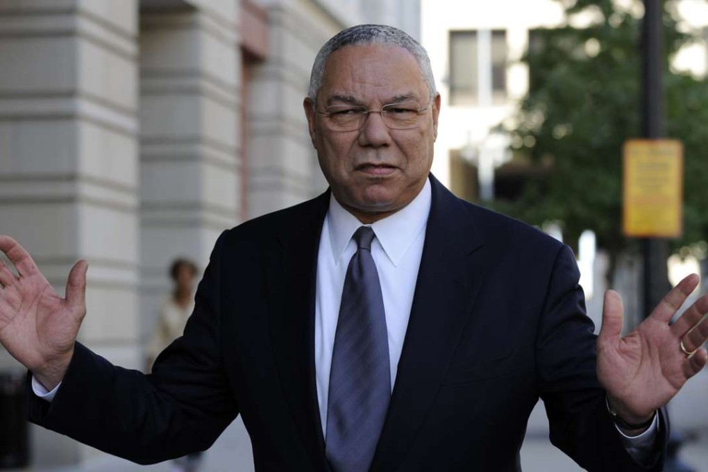 Former Secretary of State Colin Powell is seen in Washington in 2008. Photo: AP