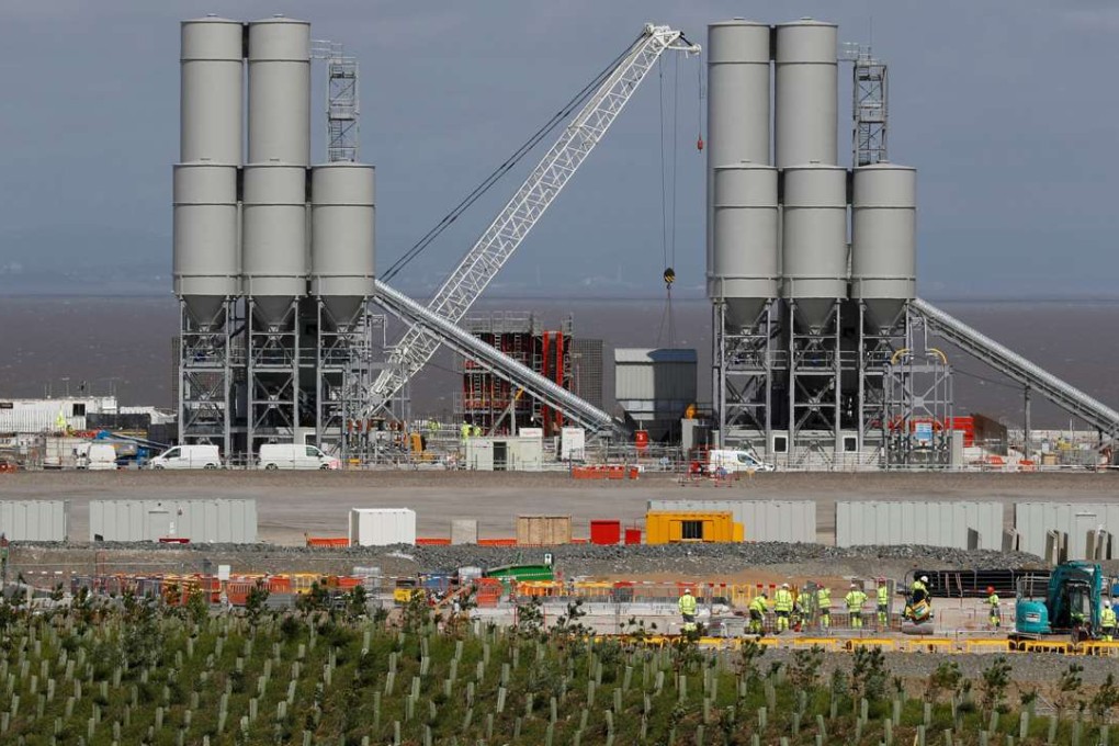 The Hinkley Point C nuclear power station site near Bridgwater in Britain. Photo: Reuters