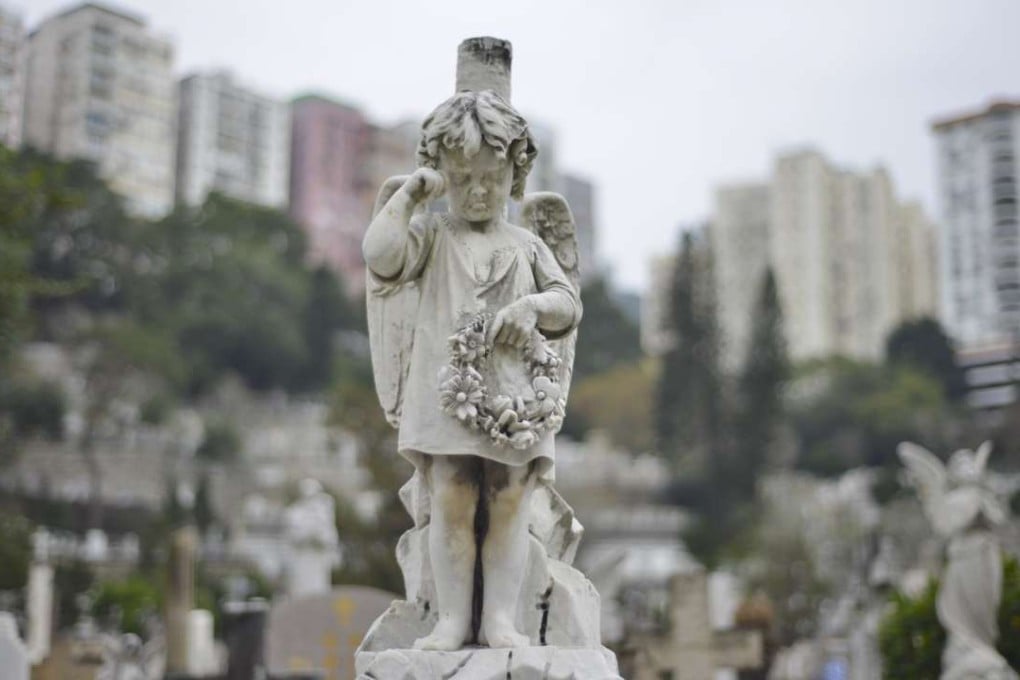 Elaborate memorials and family tombs were a status symbol in 19th-century Hong Kong, notably in Catholic graveyards such as this one. Picture: AFP