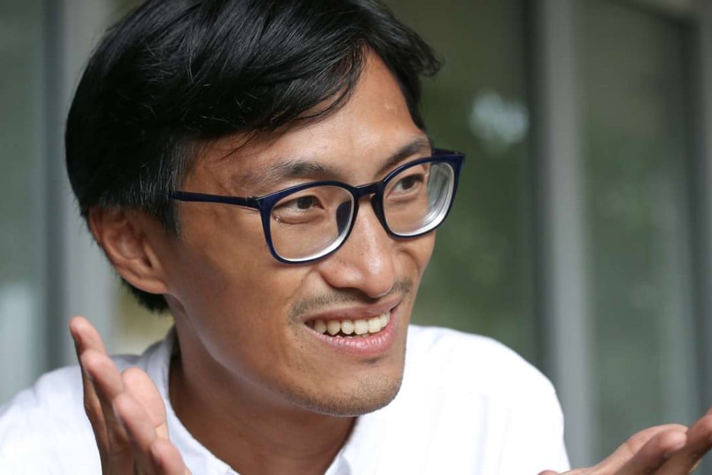 Eddie Chu Hoi-dick won a landslide victory in the elections after a pledge to take on rural forces. Photo: Dickson Lee