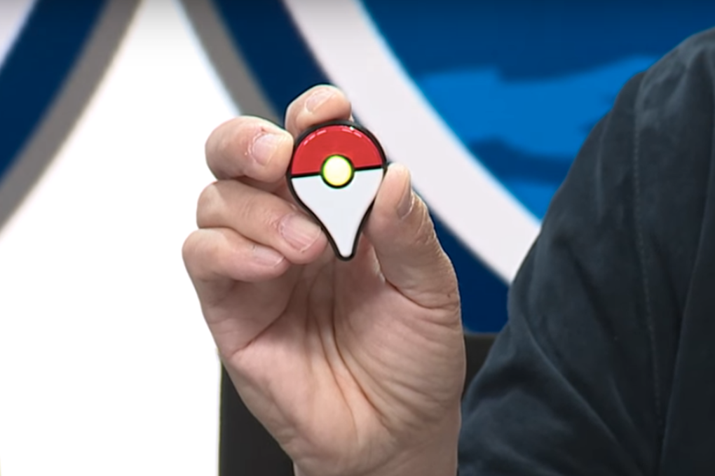 The US$35 Pokemon Go Plus accessory. Photo: Nintendo America