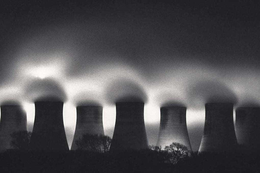 Michael Kenna’s Ratcliffe Power Station, Study 31, Nottinghamshire, England (1987).