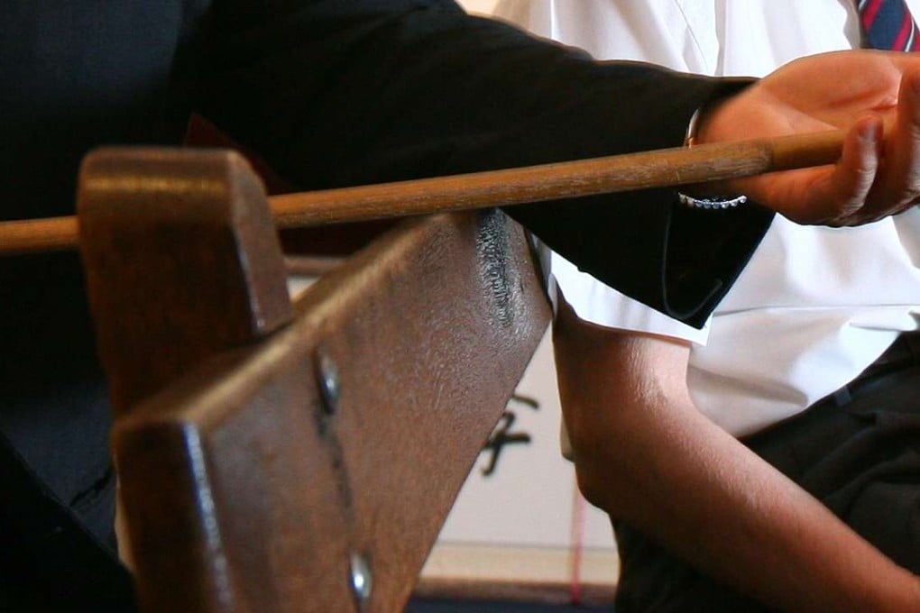 In the past canes were used in schools in Hong Kong. Photo: SCMP Pictures