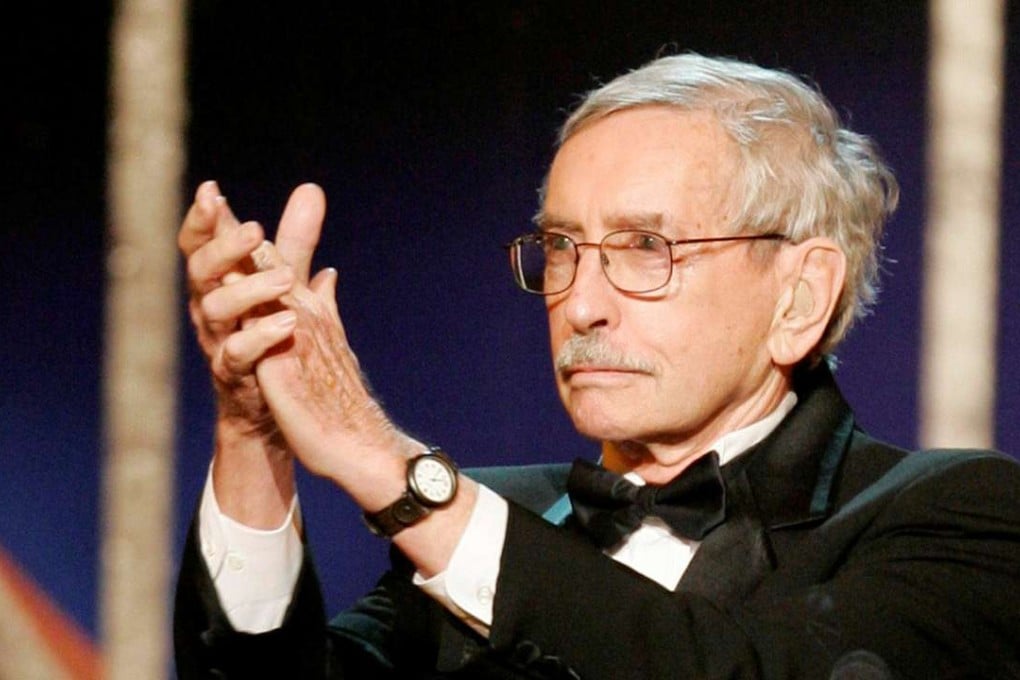 Edward Albee accepts applause from the audience after he was awarded his Lifetime Achievement Tony Award at the American Theatre Wing's 59th Annual Tony Awards show at Radio City Music Hall in New York, June 5, 2005. REUTERS/Jeff Christensen/File Photo