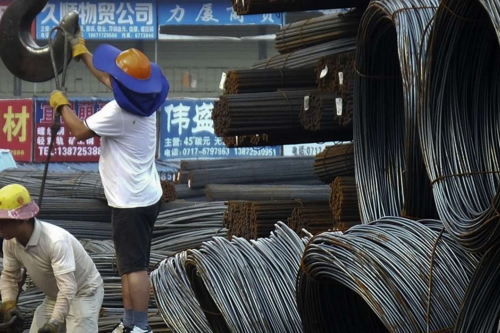 The Chinese government is pushing the steel industry to cut excess capacity. Photo: AP