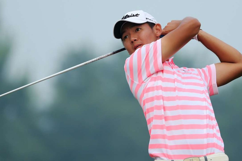 Jason Hak during the second round of the Pingan Bank Open at Topwin Golf and Country Club in Beijing. Photos: PGA Tour China Series