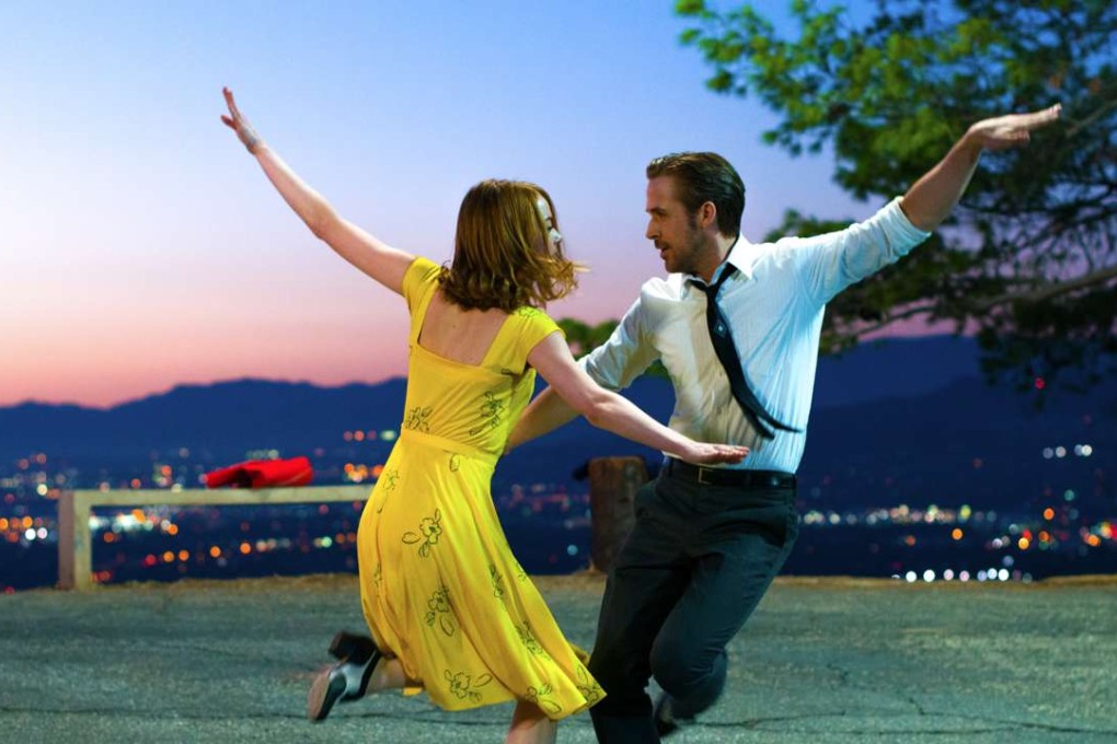Ryan Gosling and Emma Stone in La La Land.