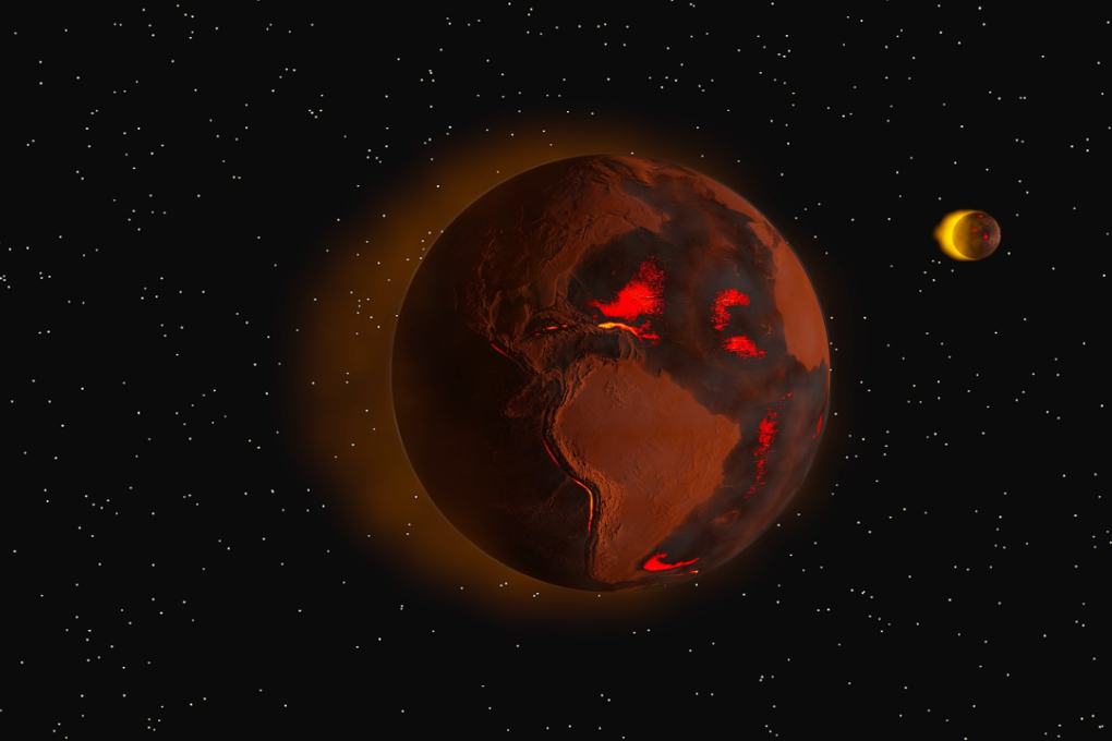 In 3.5 billion years the sun will shine almost 40 per cent brighter, which will boil Earth’s oceans, melt its ice caps, and strip all of the moisture from its atmosphere. Photo: Kevin Gill