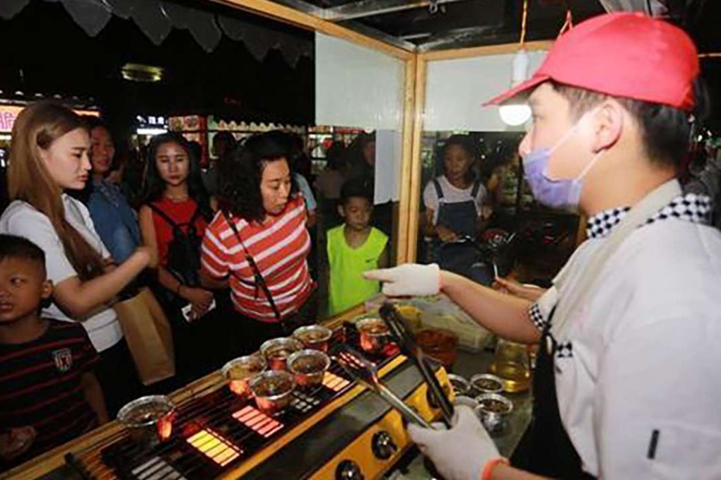 Zhai Yifan’s stall in the city of Luohe in Henan province. Photo: SCMP Pictures