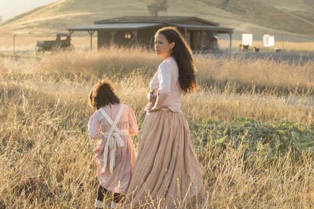 Thandie Newton as Maeve in Westworld.