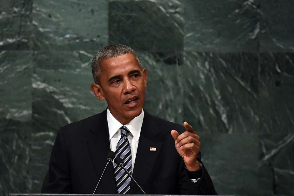 US President Barack Obama at the United Nations headquarters in New York. Photo: AFP