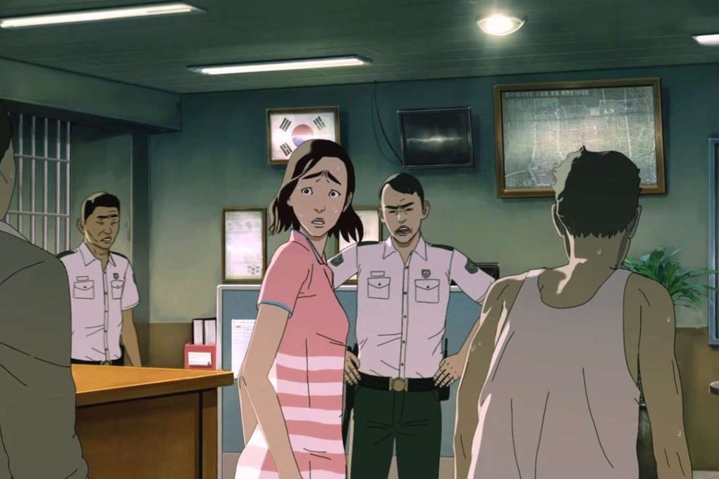 A former prostitute (voiced by Shim Eun-kyung) finds herself in a zombie outbreak in Seoul Station (category IIB, Korean), directed by Yeon Sang-ho.