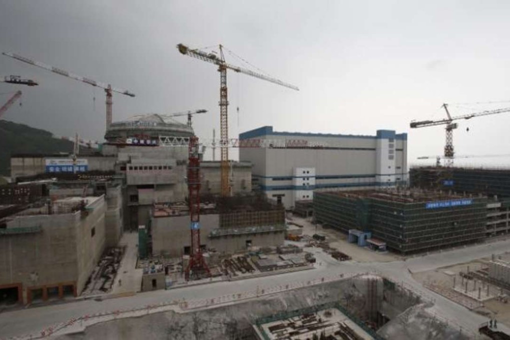 In this file photo from 2013, construction is underway at Taishan Nuclear Power Plant in Guangdong province. Photo: Reuters