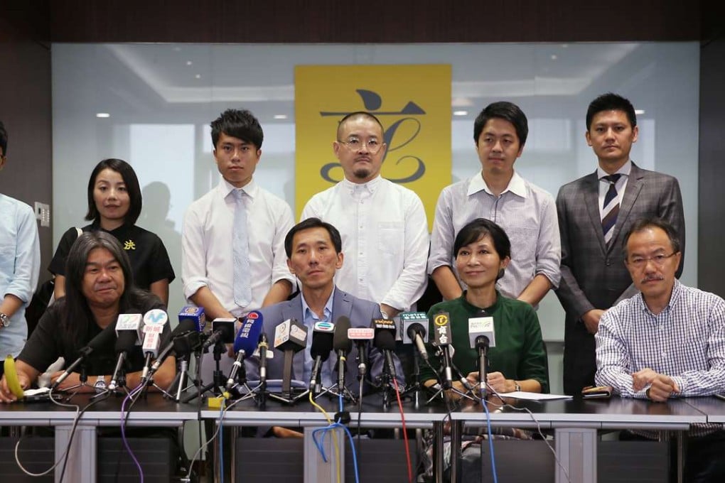 Pan-democrat and localist lawmakers-elect vow to press for a Legco inquiry into the Wang Chau development. Photo: Sam Tsang