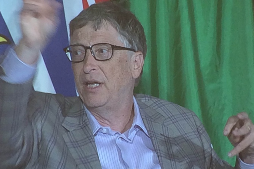 Microsoft CEO Bill Gates spoke at the Emerging Cascadia Innovation Corridor Conference in downtown Vancouver September 20. Photo: Tyler Orton