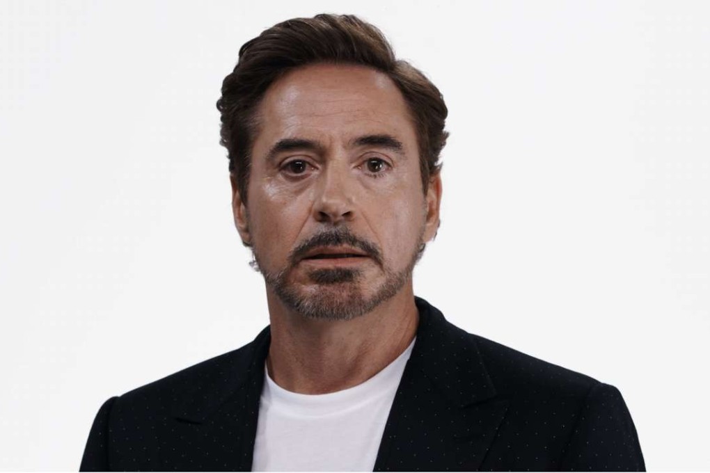 Robert Downey Jr in a scene from the Save The Day video, urges US voters to register. Photo: Save The Day