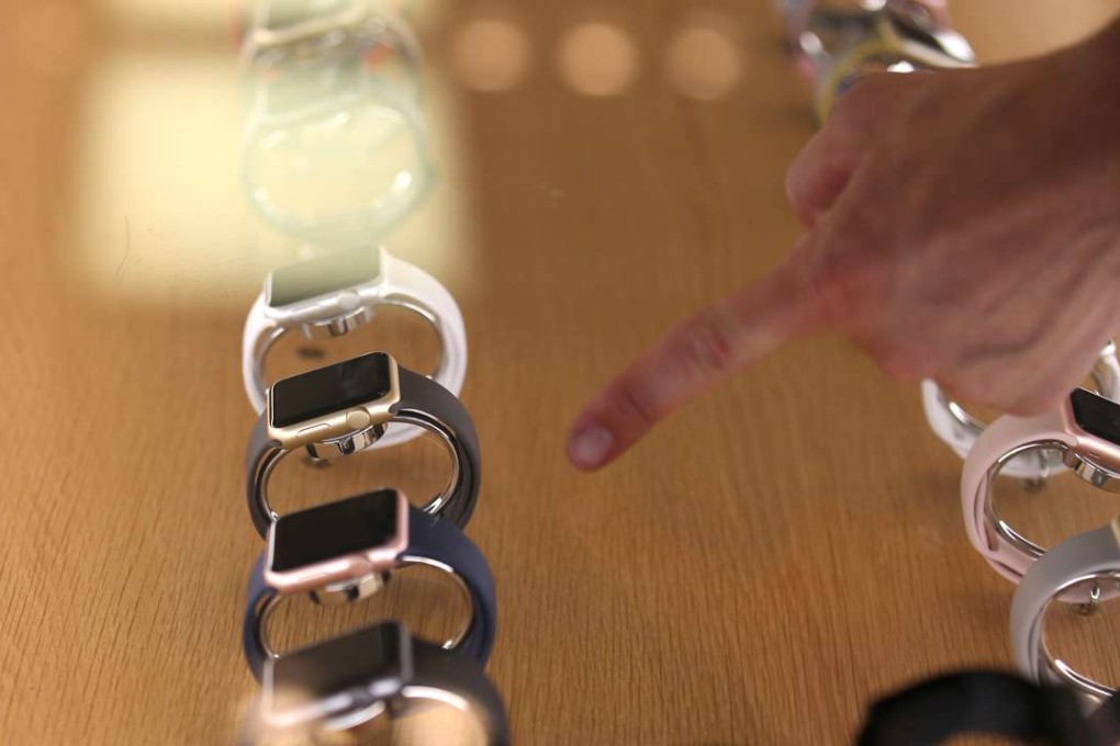 Apple’s new smartwatches went on sale this month. Photo: Reuters