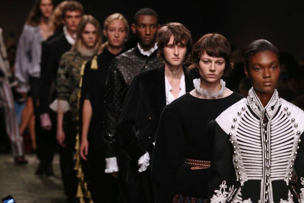 Burberry’s London show. Pictures: AFP; Reuters