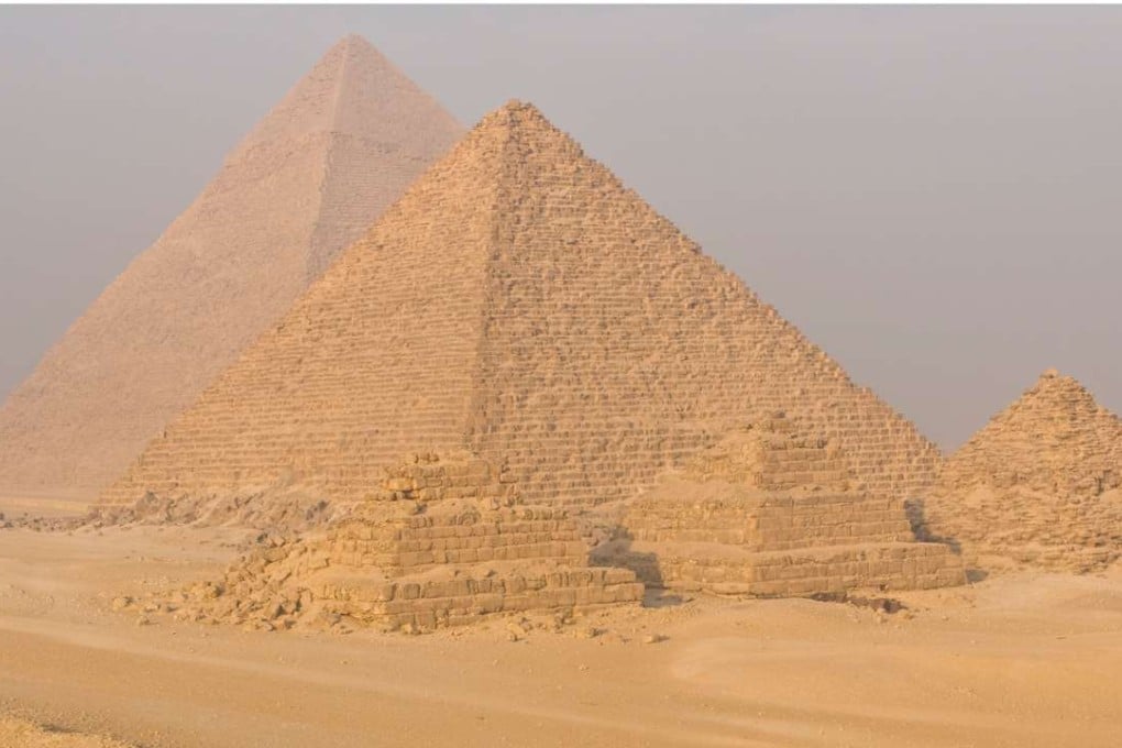 The pyramids of Giza. Pictures: Alamy