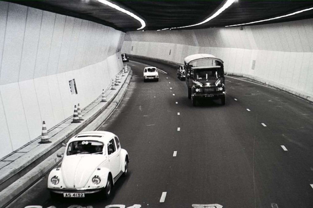 The Cross Harbour Tunnel in its early years. Photo: Martin Chan