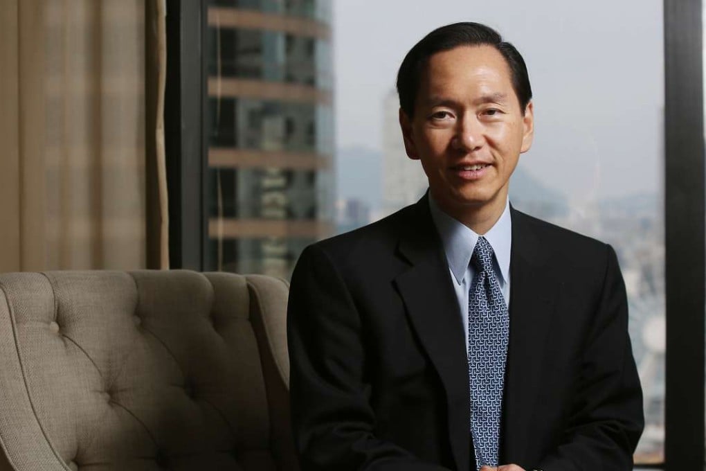 Asia Financial president Bernard Chan says a financial alliance to do the Hong Kong Life is how smaller players can achieve the scale to compete with bigger players. Photo: Xiaomei Chen